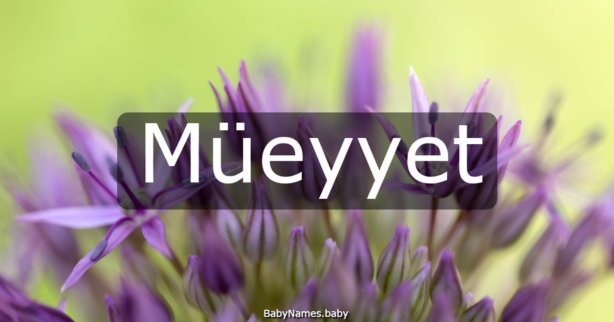 Müeyyet