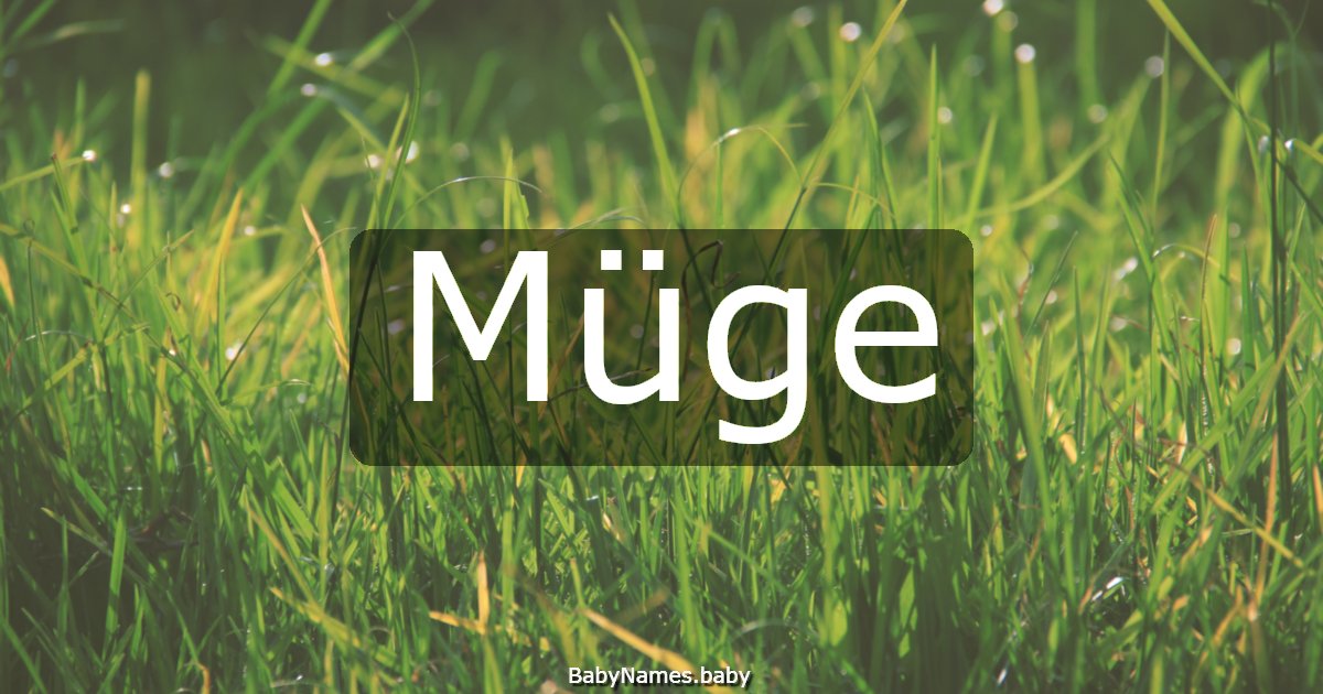 Müge
