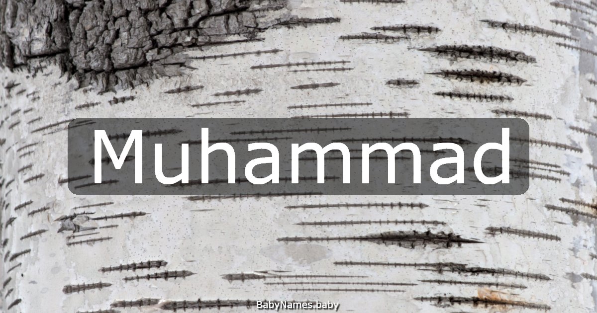 Muhammad