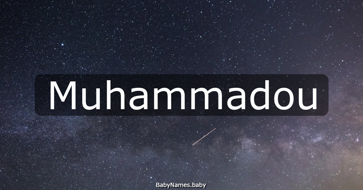 Muhammadou