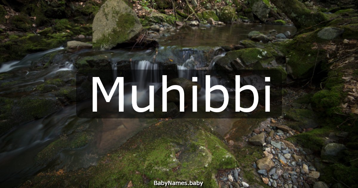 Muhibbi