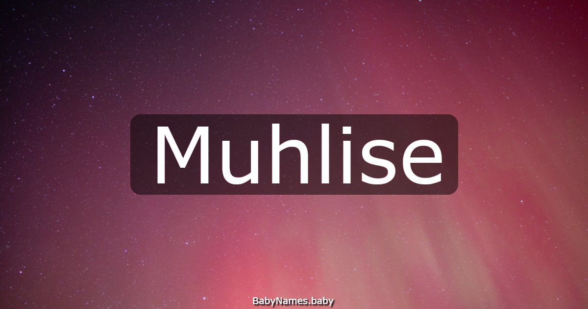 Muhlise