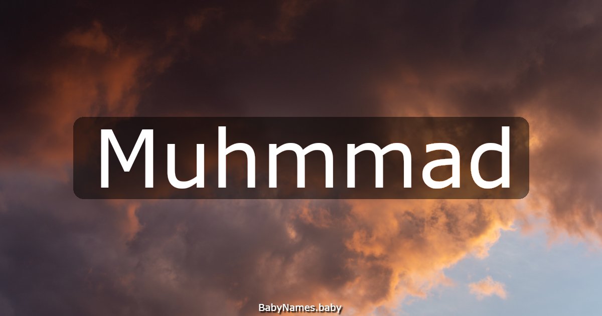 Muhmmad