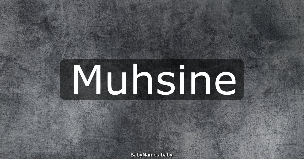 Muhsine