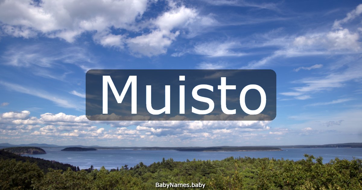 Muisto