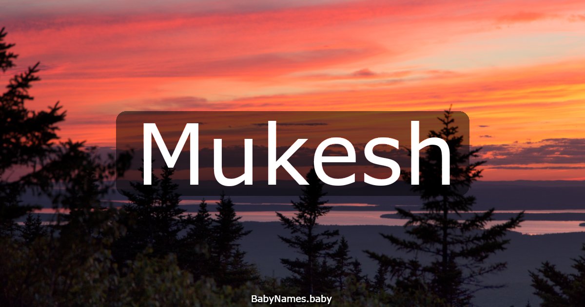 Mukesh