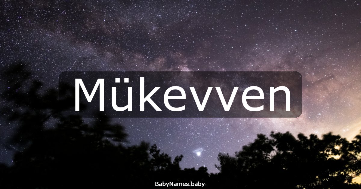 Mükevven