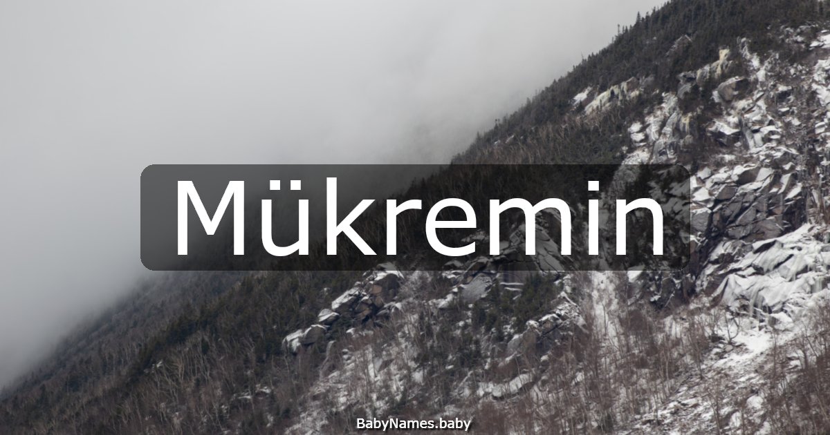 Mükremin
