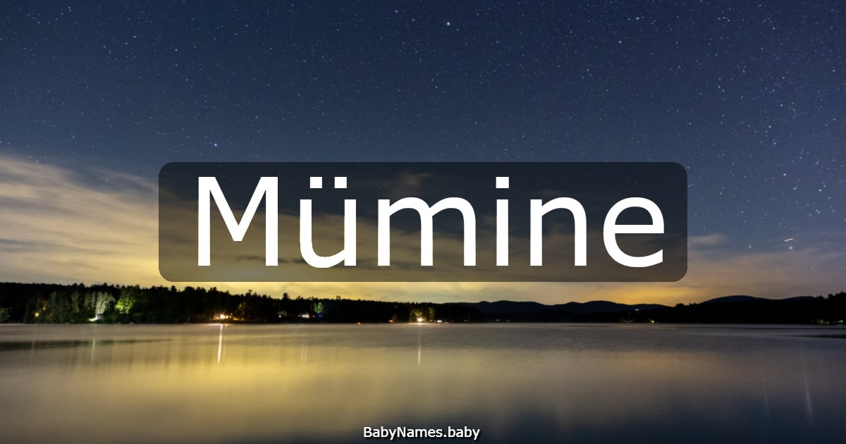 Mümine