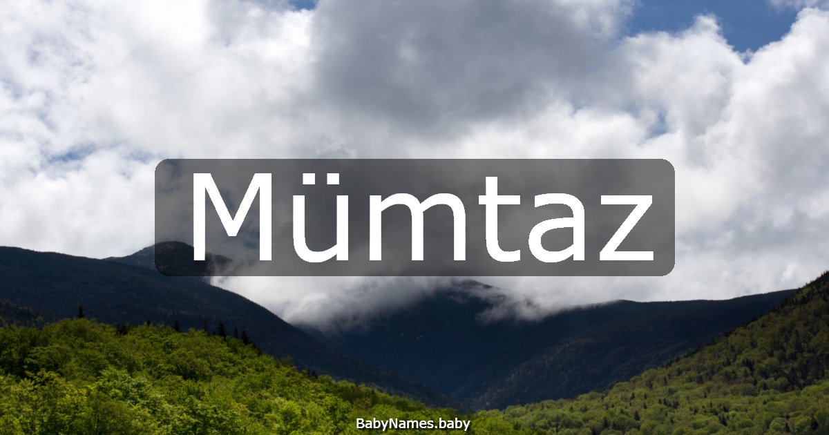 Mümtaz
