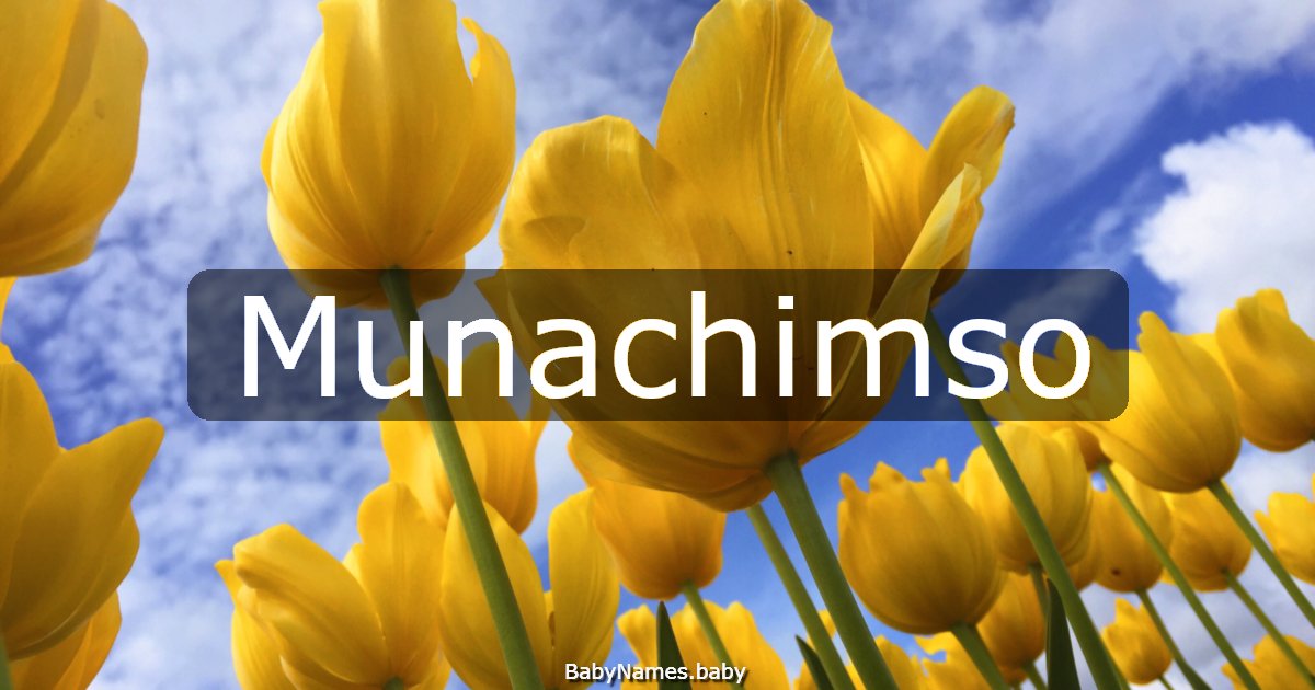 Munachimso