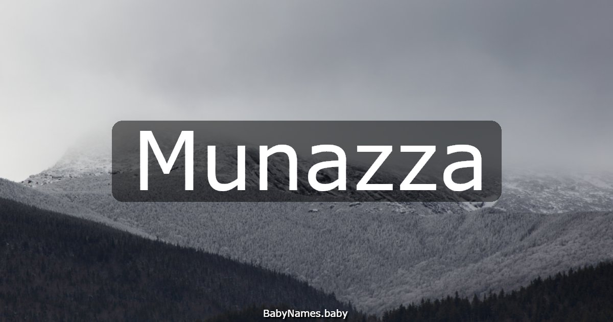 Munazza