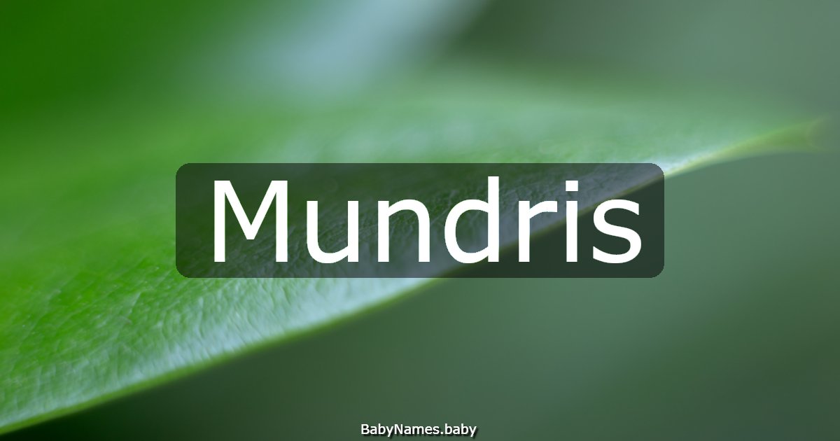 Mundris