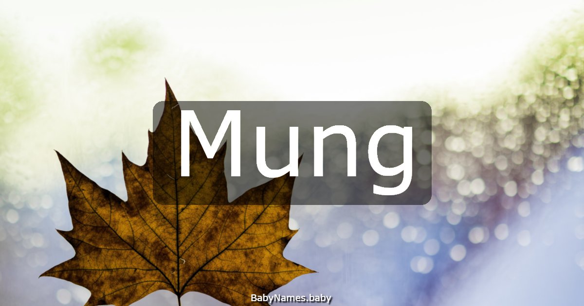 Mung