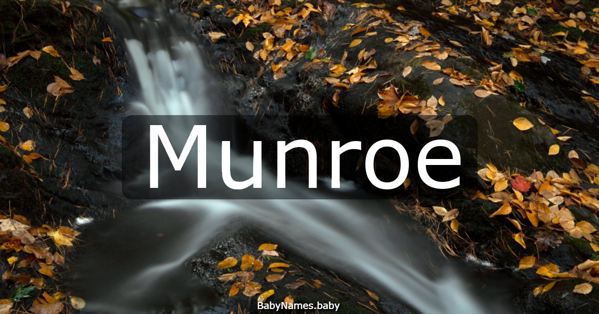 Munroe