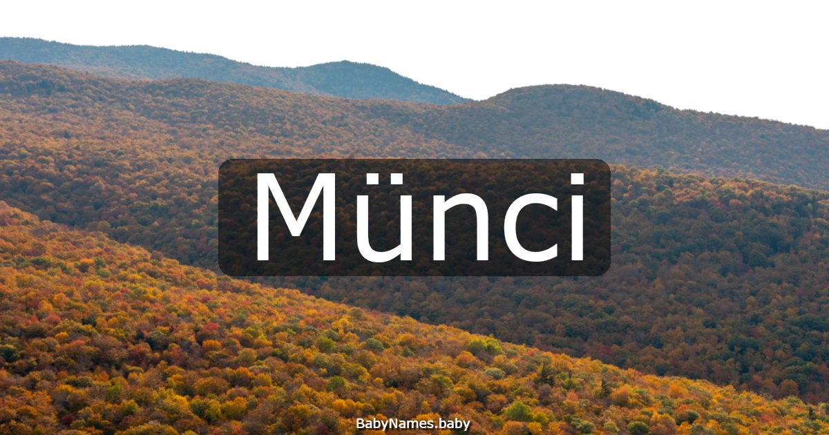 Münci