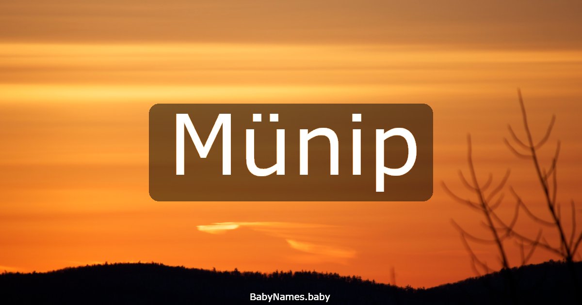 Münip
