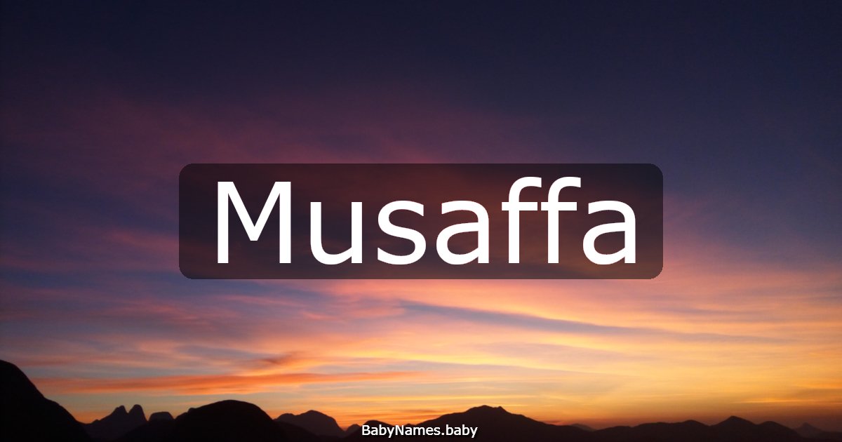 Musaffa