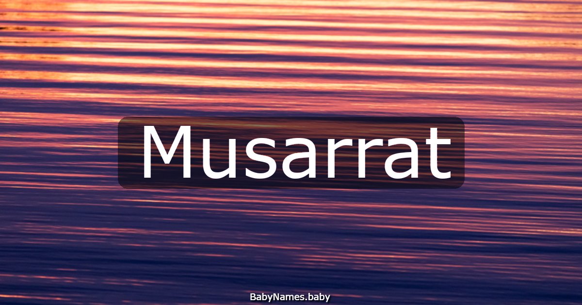 Musarrat