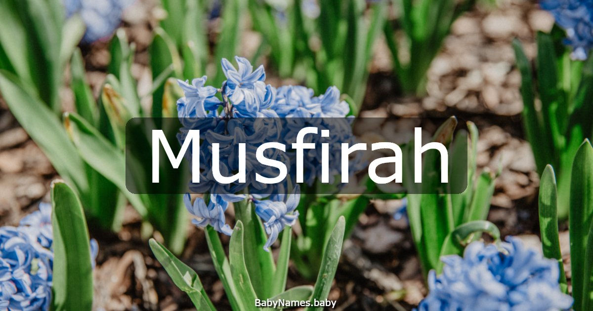 Musfirah