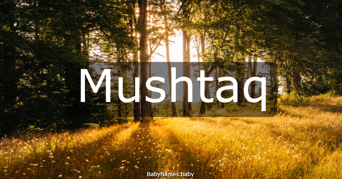 Mushtaq