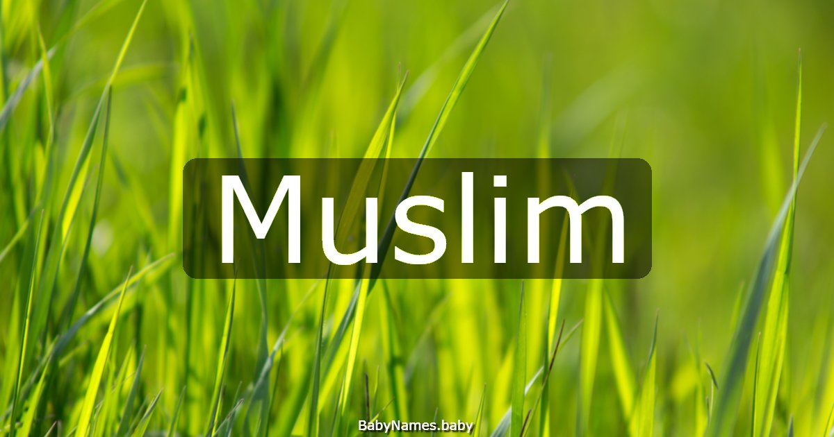 Muslim