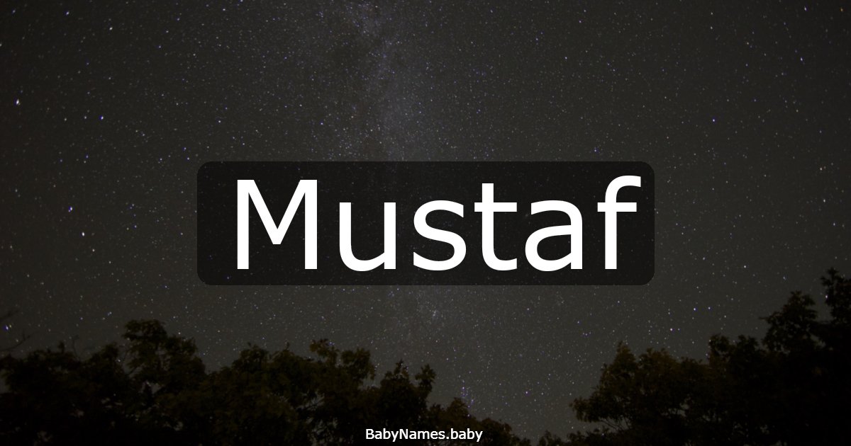 Mustaf