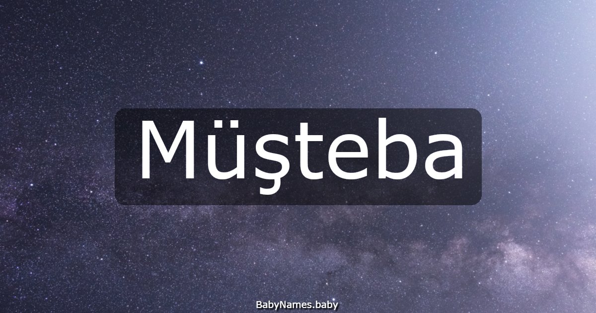 Müşteba