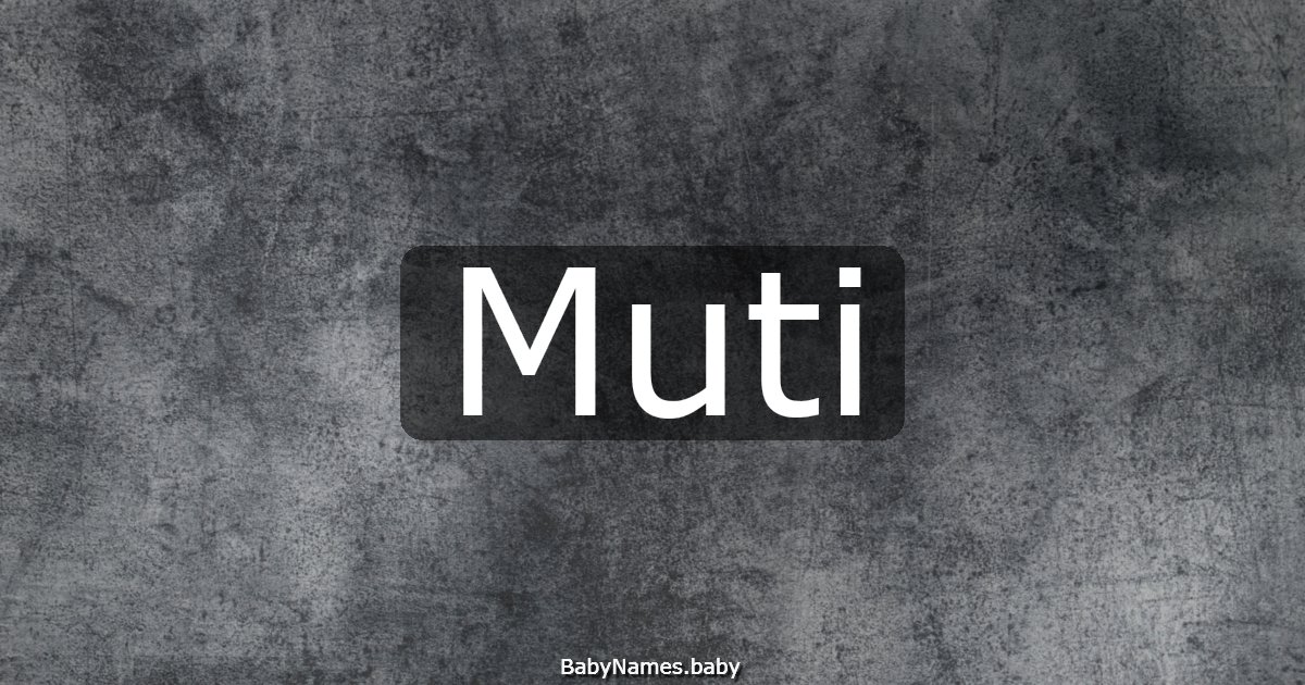 Muti