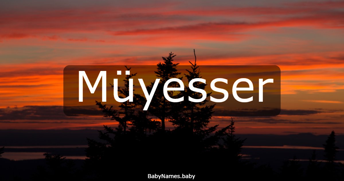 Müyesser