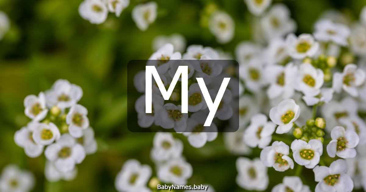 My