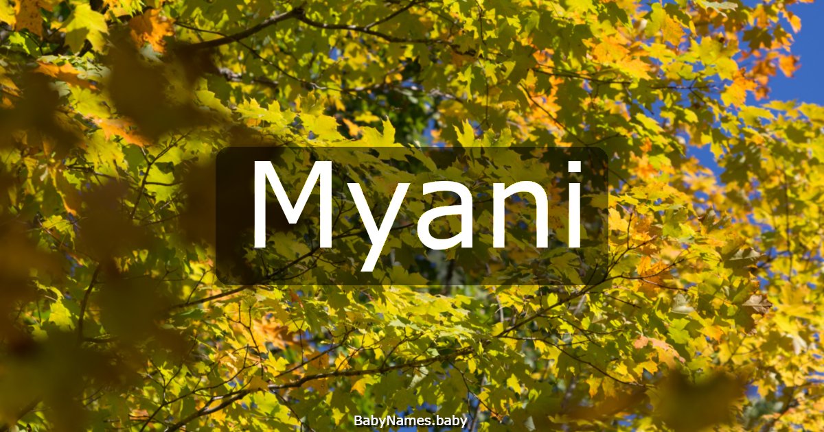 Myani