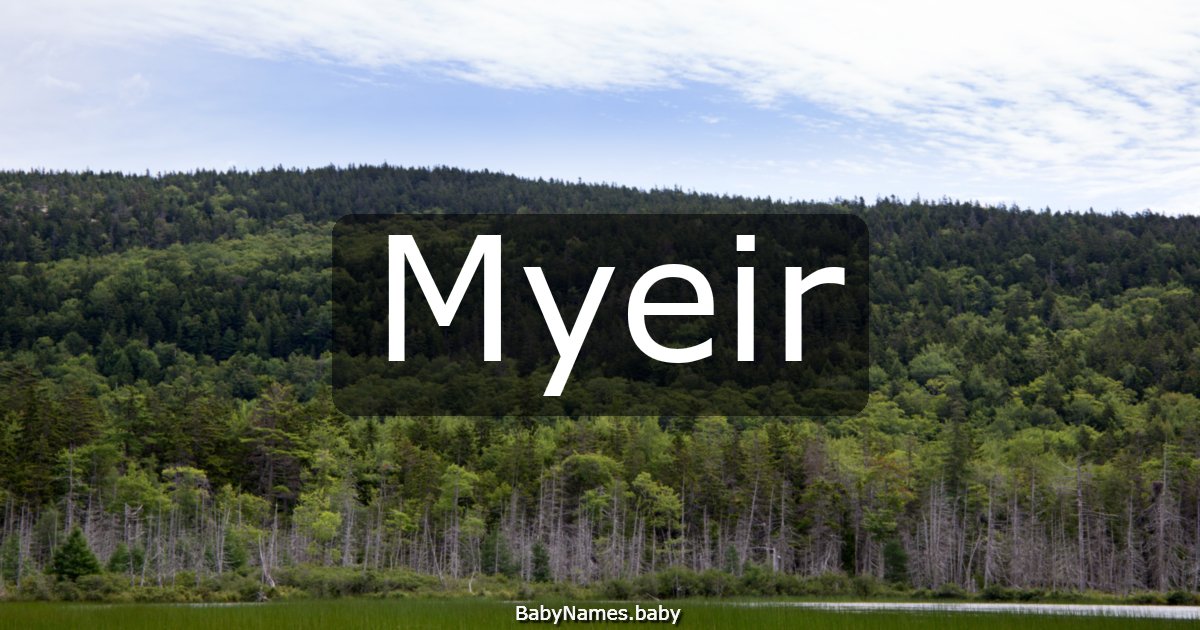 Myeir