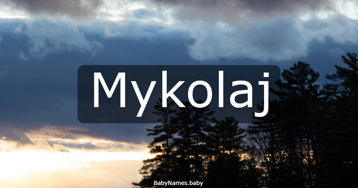Mykolaj