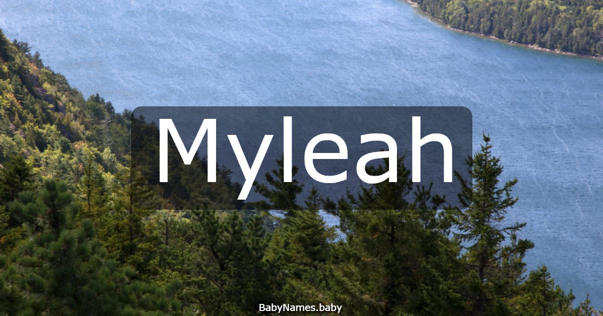 Myleah