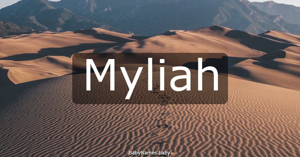 Myliah
