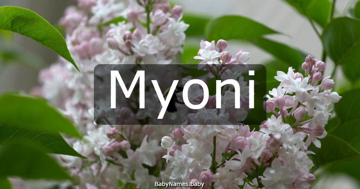 Myoni