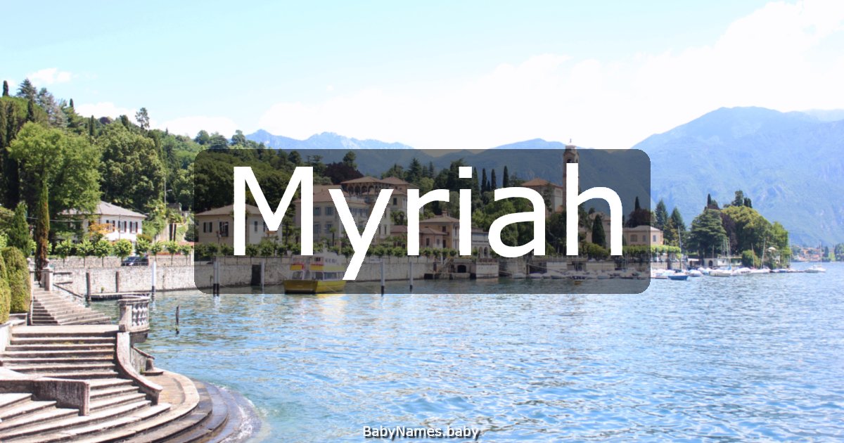 Myriah