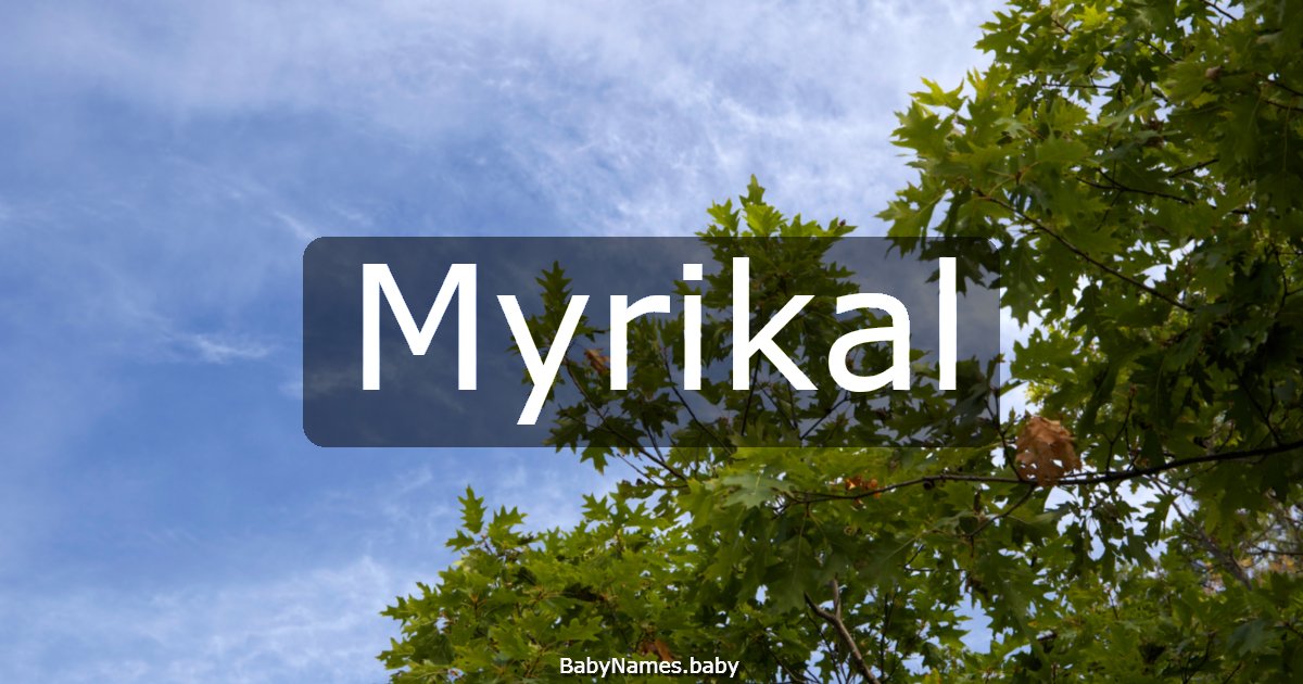 Myrikal