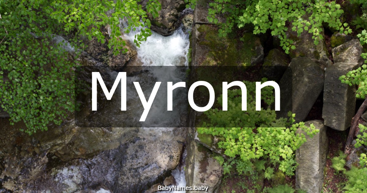 Myronn