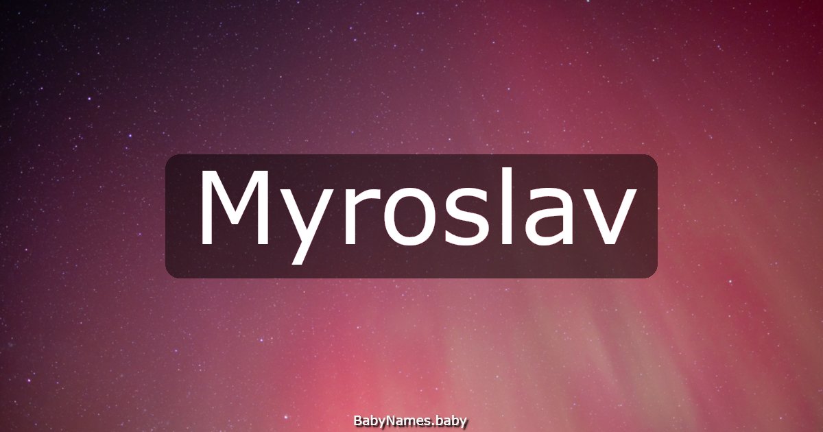 Myroslav