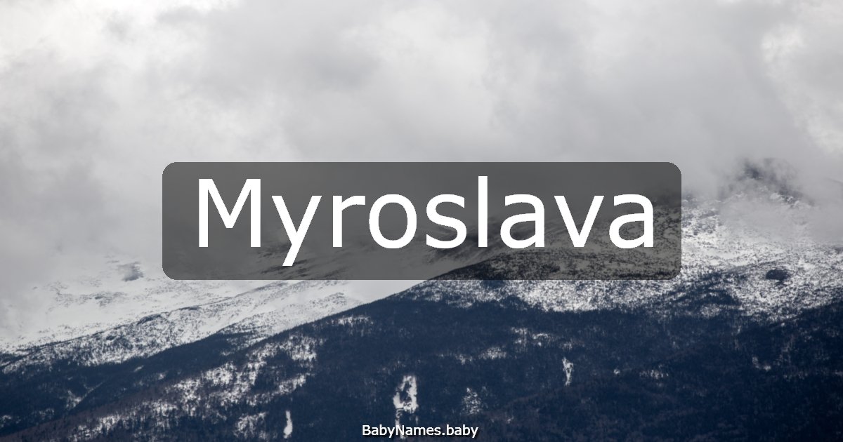 Myroslava