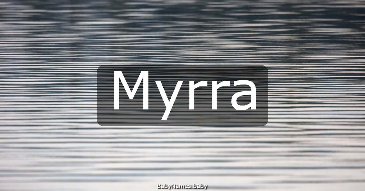 Myrra