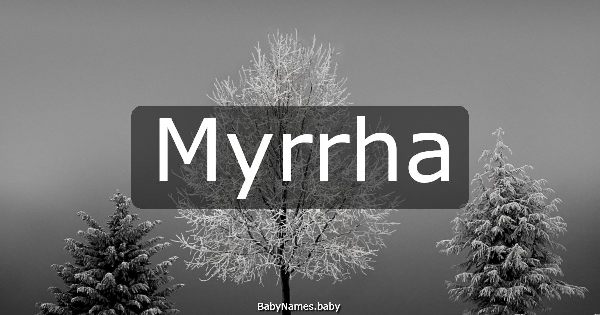 Myrrha