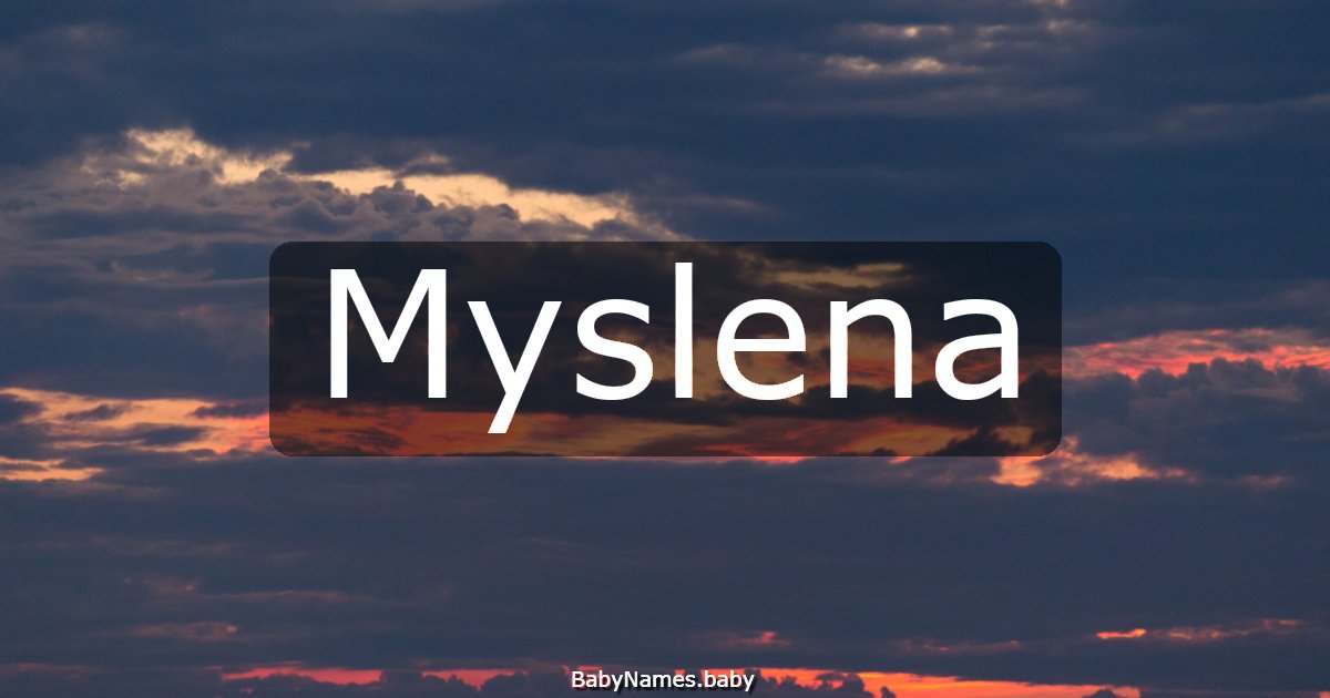 Myslena