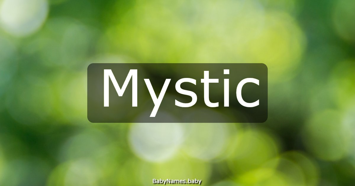 Mystic