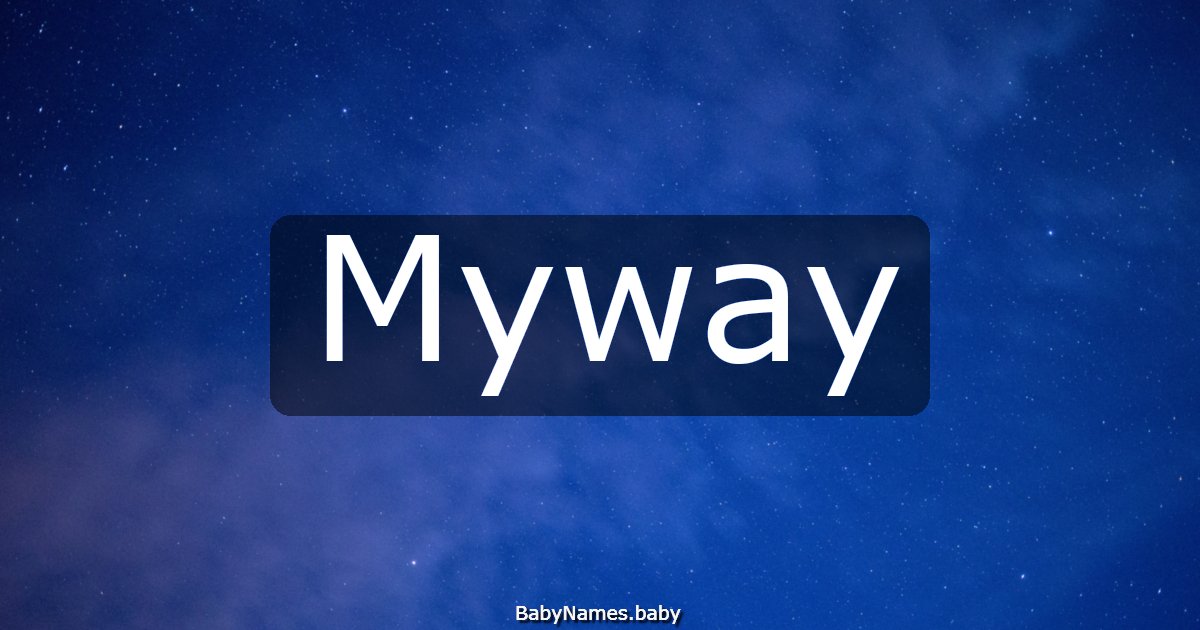 Myway