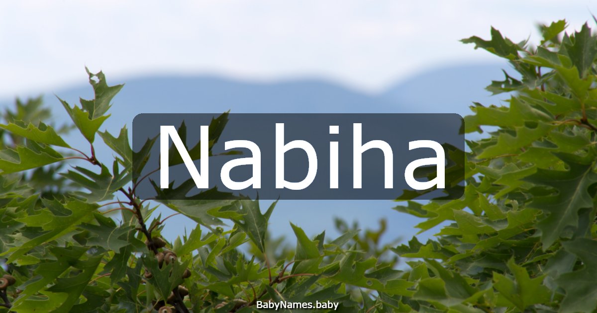 Nabiha