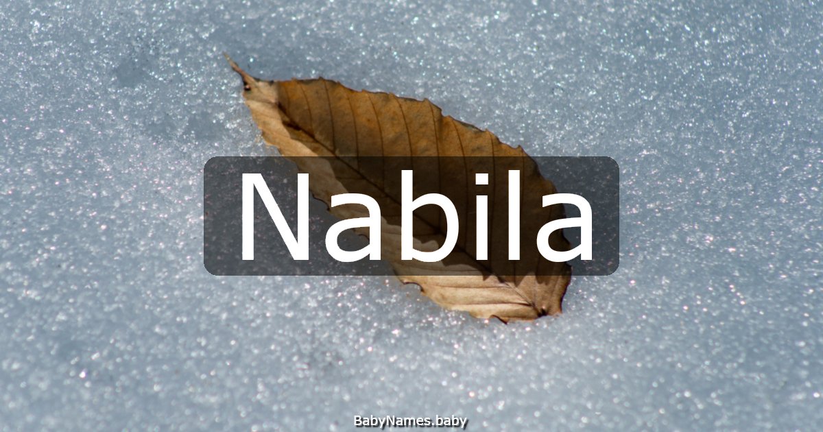 Nabila