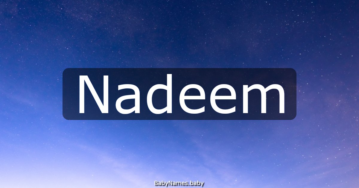 Nadeem